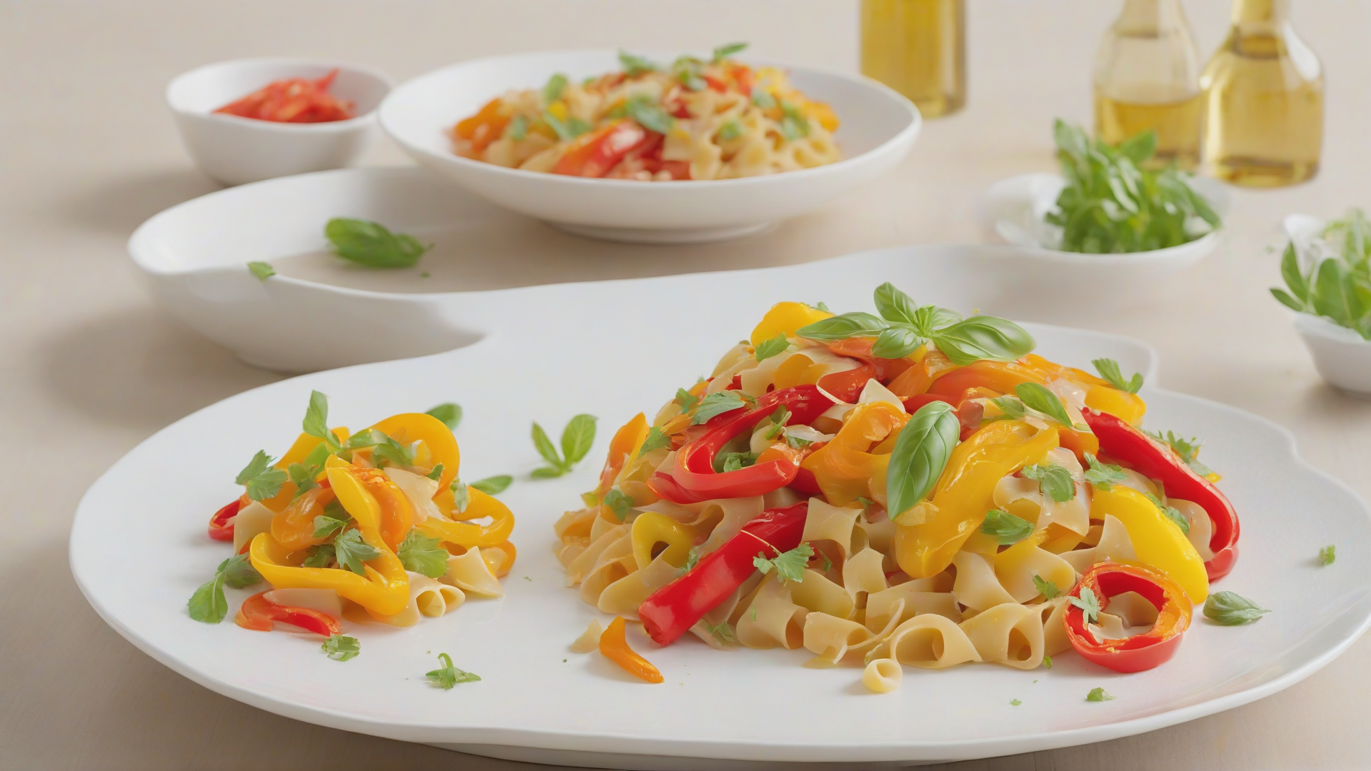 pasta con i peperoni